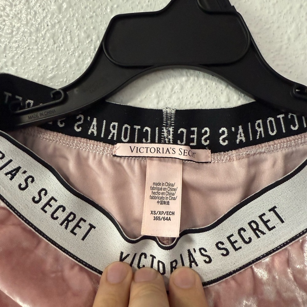 Victoria's Secret Pink Satin Sleep Shorts